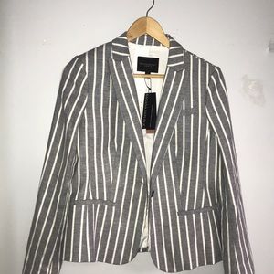 Banana Republic striped blazer